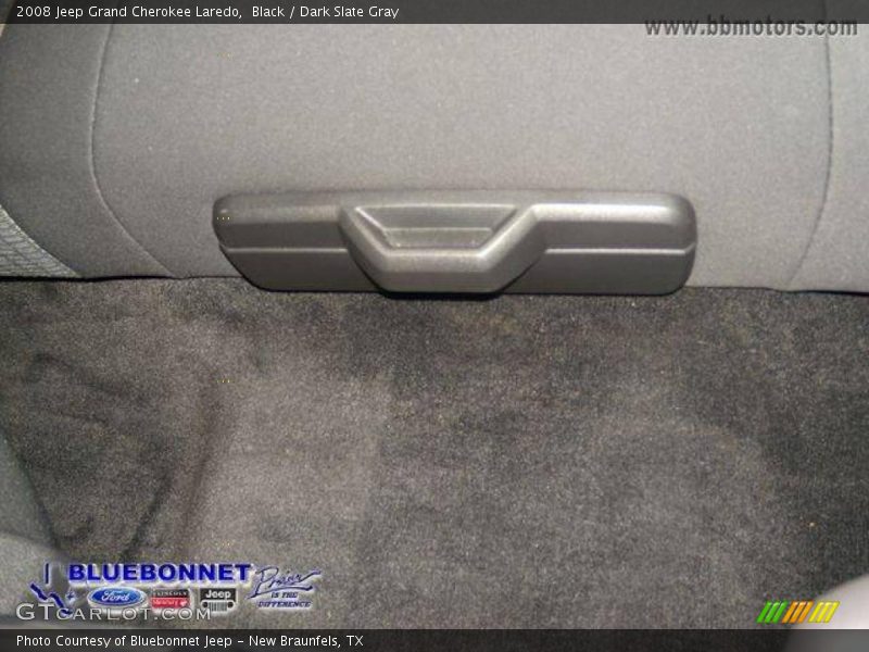 Black / Dark Slate Gray 2008 Jeep Grand Cherokee Laredo