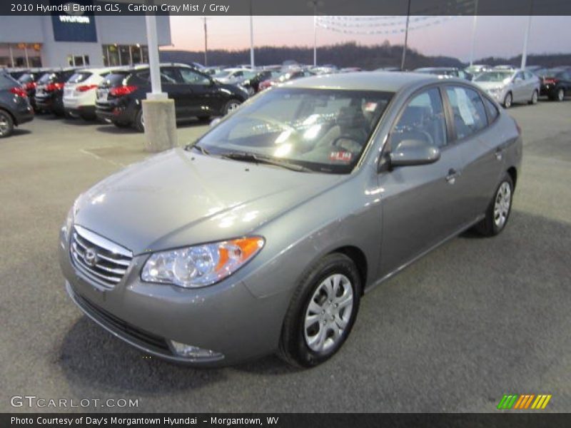 Carbon Gray Mist / Gray 2010 Hyundai Elantra GLS