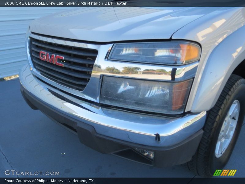 Silver Birch Metallic / Dark Pewter 2006 GMC Canyon SLE Crew Cab