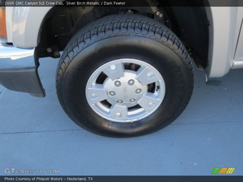 Silver Birch Metallic / Dark Pewter 2006 GMC Canyon SLE Crew Cab
