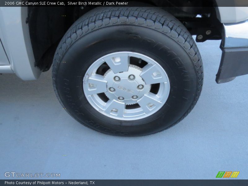 Silver Birch Metallic / Dark Pewter 2006 GMC Canyon SLE Crew Cab