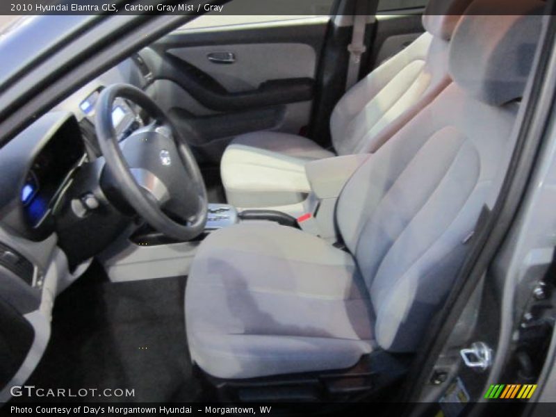Carbon Gray Mist / Gray 2010 Hyundai Elantra GLS