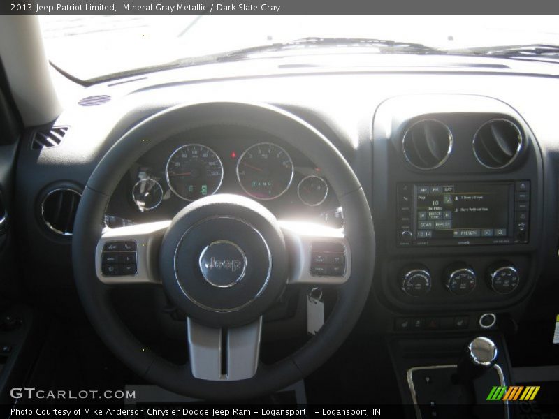 Mineral Gray Metallic / Dark Slate Gray 2013 Jeep Patriot Limited
