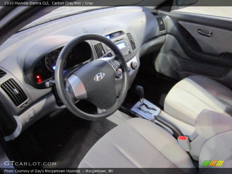 Carbon Gray Mist / Gray 2010 Hyundai Elantra GLS