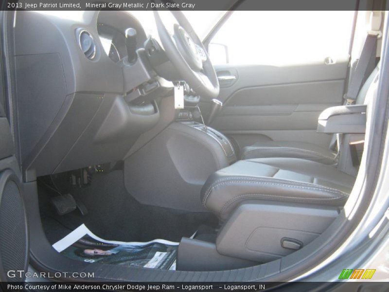 Mineral Gray Metallic / Dark Slate Gray 2013 Jeep Patriot Limited