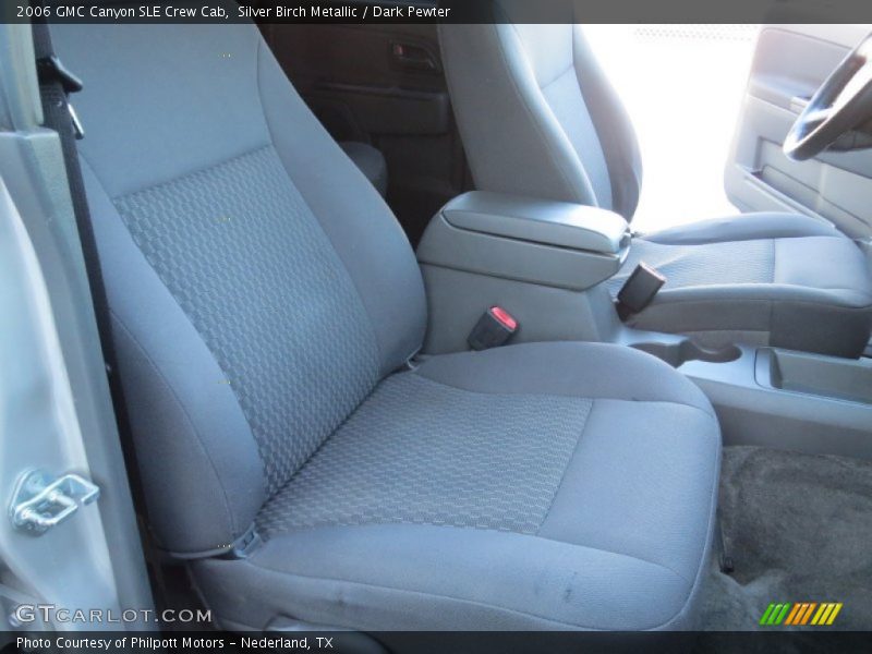 Silver Birch Metallic / Dark Pewter 2006 GMC Canyon SLE Crew Cab