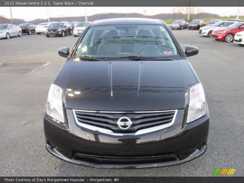 Super Black / Charcoal 2012 Nissan Sentra 2.0 S