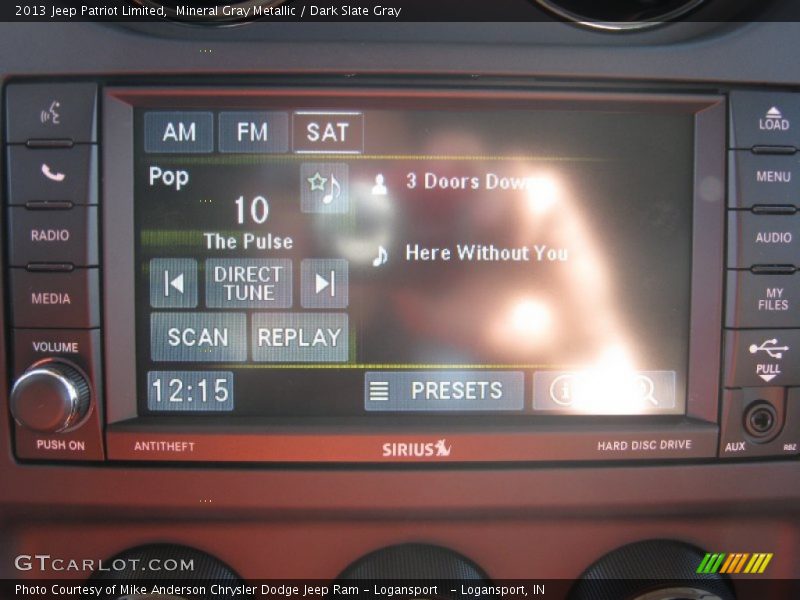 Mineral Gray Metallic / Dark Slate Gray 2013 Jeep Patriot Limited