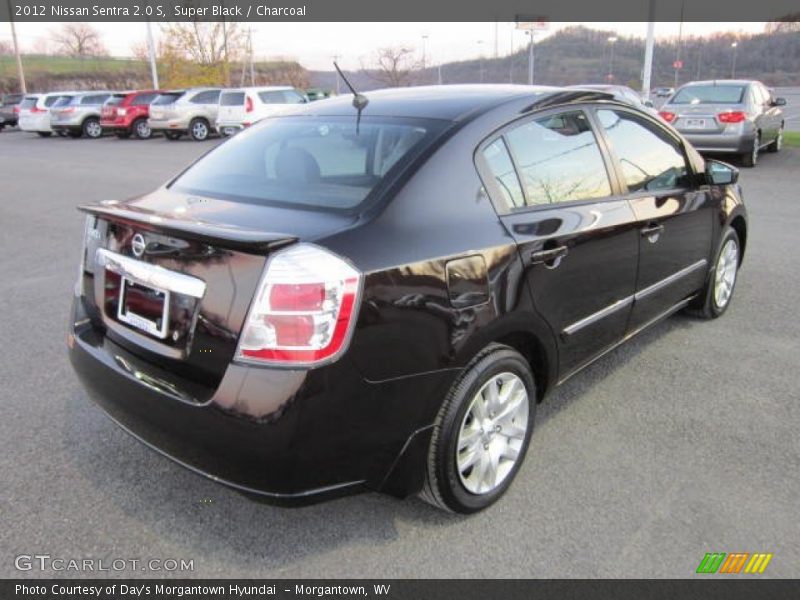 Super Black / Charcoal 2012 Nissan Sentra 2.0 S