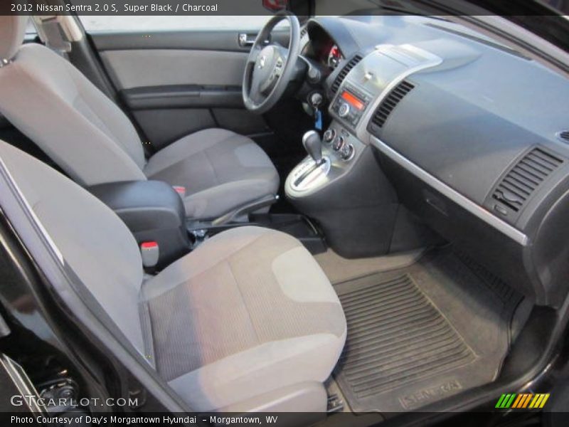 Super Black / Charcoal 2012 Nissan Sentra 2.0 S