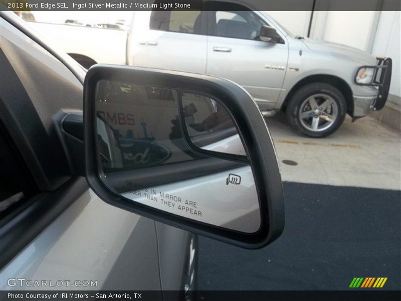 Ingot Silver Metallic / Medium Light Stone 2013 Ford Edge SEL
