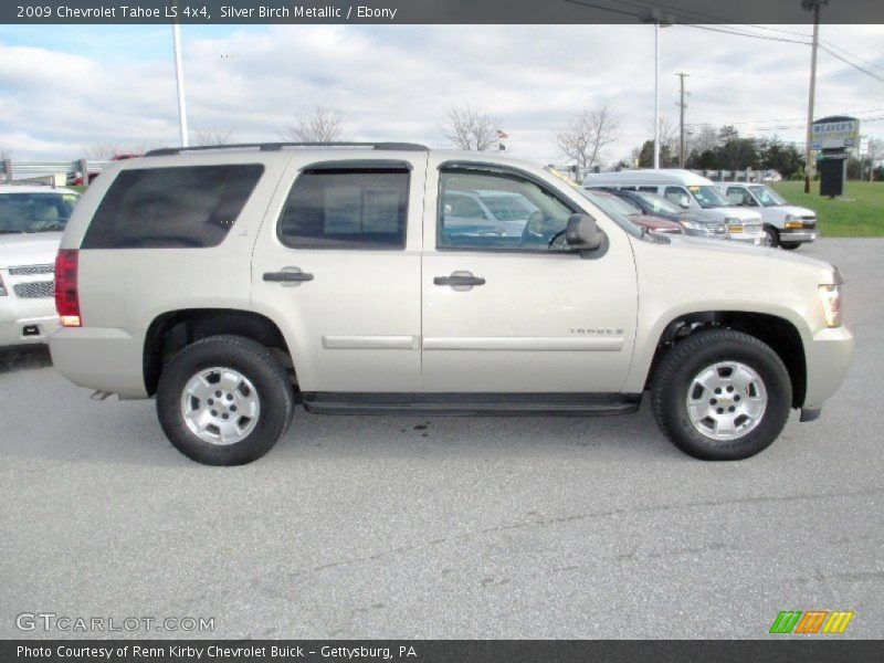 Silver Birch Metallic / Ebony 2009 Chevrolet Tahoe LS 4x4
