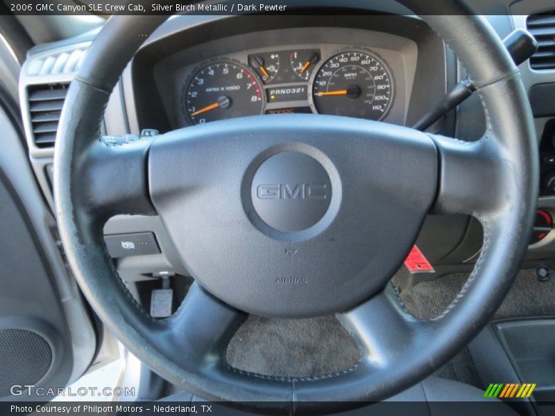 2006 Canyon SLE Crew Cab Steering Wheel