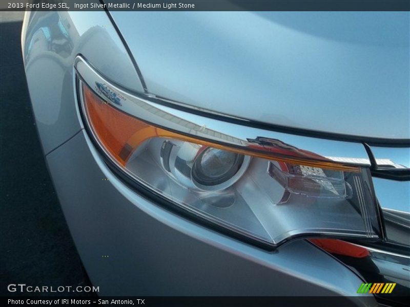Ingot Silver Metallic / Medium Light Stone 2013 Ford Edge SEL