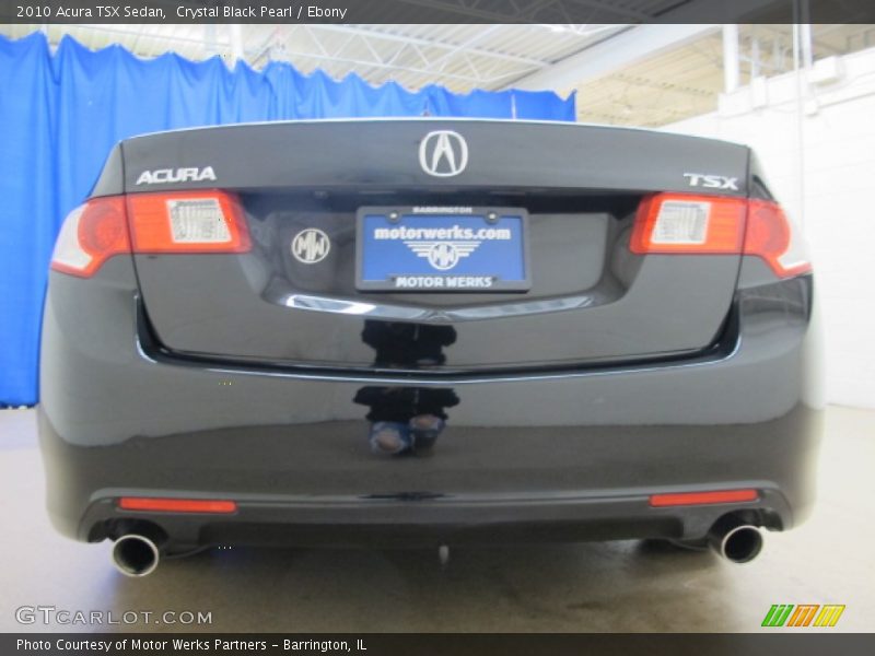Crystal Black Pearl / Ebony 2010 Acura TSX Sedan