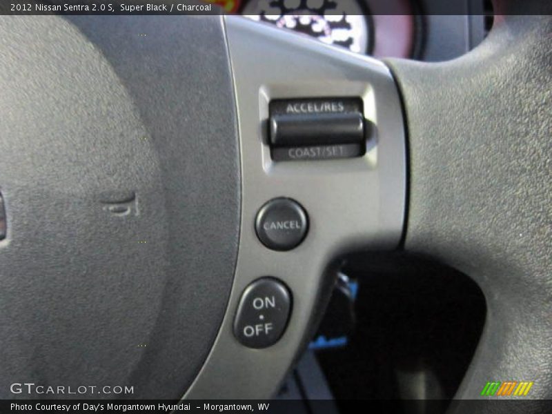 Super Black / Charcoal 2012 Nissan Sentra 2.0 S