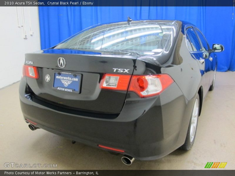 Crystal Black Pearl / Ebony 2010 Acura TSX Sedan