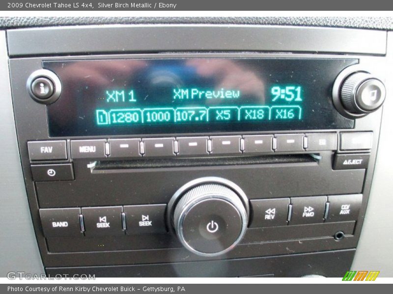 Silver Birch Metallic / Ebony 2009 Chevrolet Tahoe LS 4x4