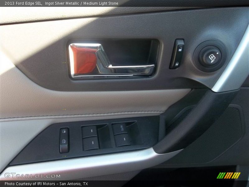 Ingot Silver Metallic / Medium Light Stone 2013 Ford Edge SEL