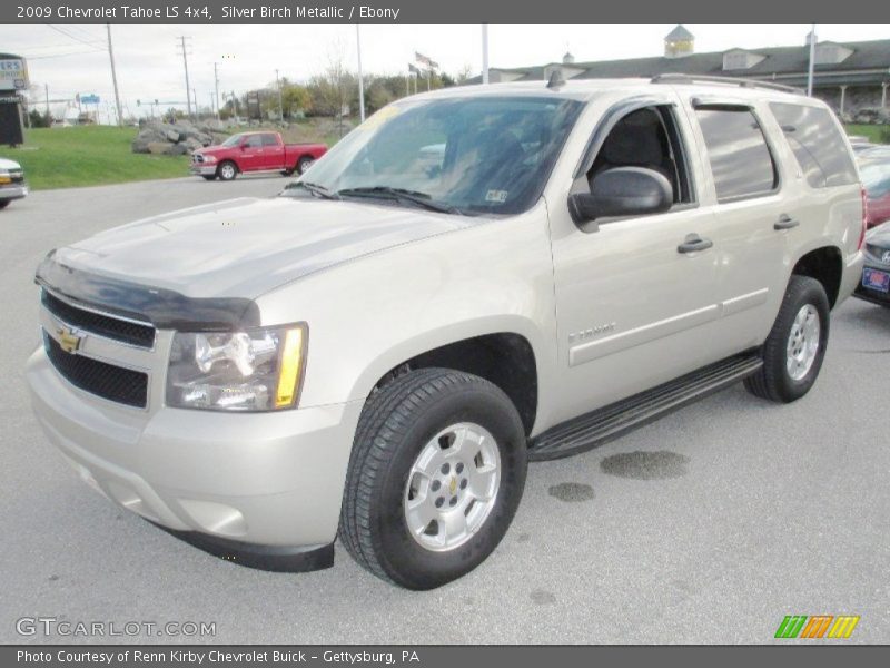 Silver Birch Metallic / Ebony 2009 Chevrolet Tahoe LS 4x4