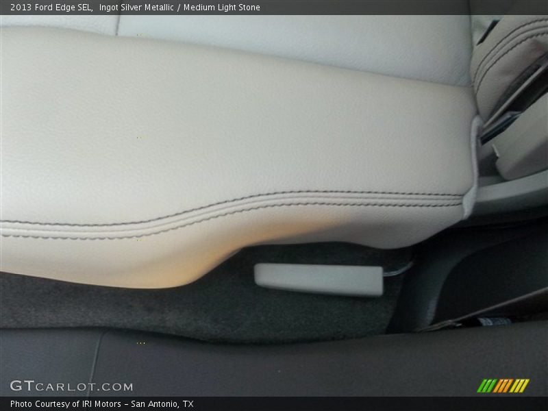 Ingot Silver Metallic / Medium Light Stone 2013 Ford Edge SEL
