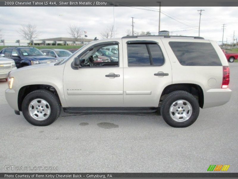 Silver Birch Metallic / Ebony 2009 Chevrolet Tahoe LS 4x4
