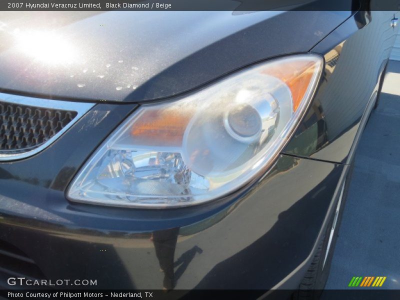 Black Diamond / Beige 2007 Hyundai Veracruz Limited