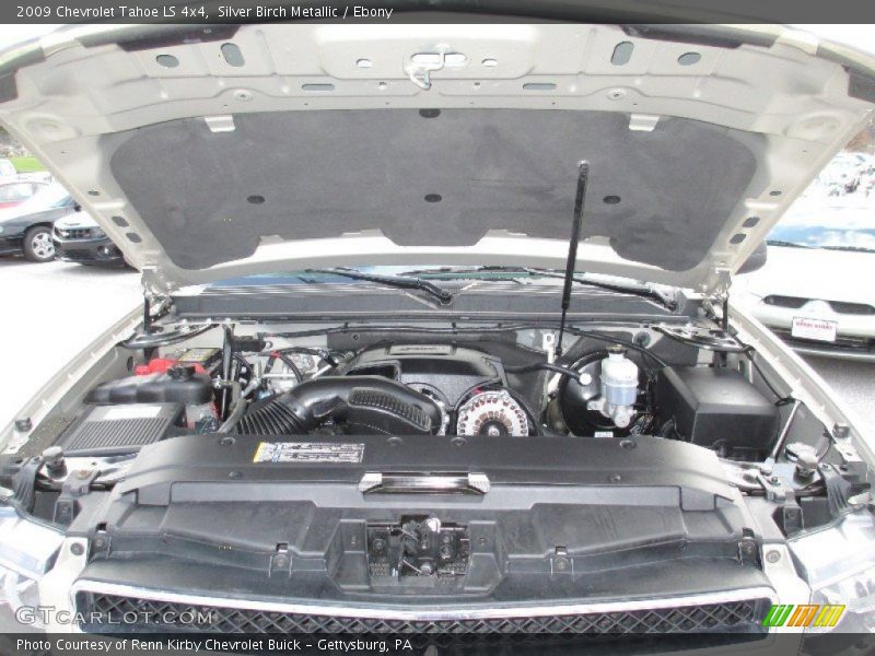 Silver Birch Metallic / Ebony 2009 Chevrolet Tahoe LS 4x4