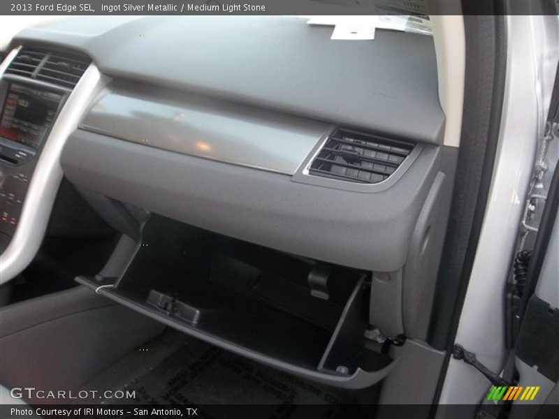Ingot Silver Metallic / Medium Light Stone 2013 Ford Edge SEL
