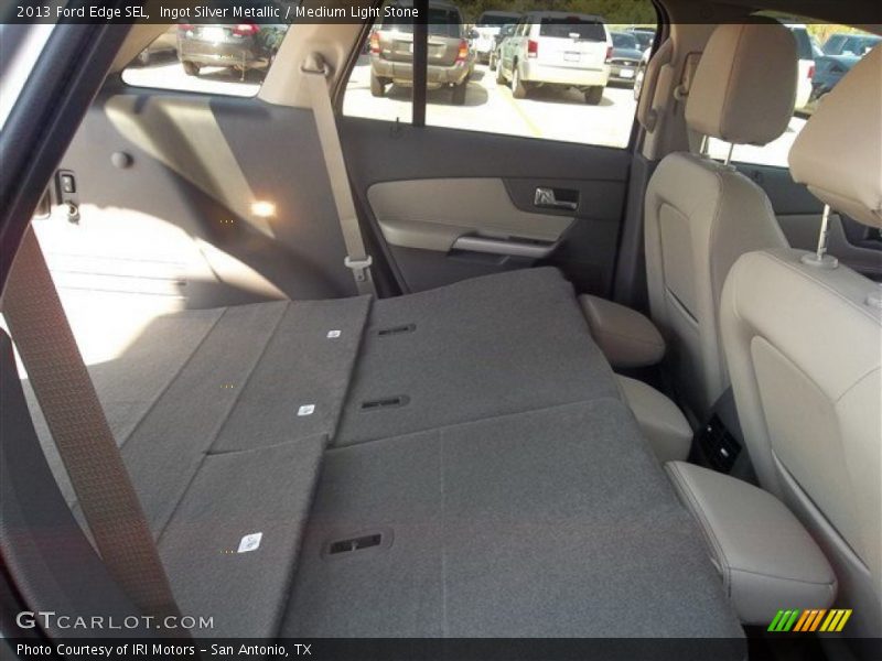 Ingot Silver Metallic / Medium Light Stone 2013 Ford Edge SEL