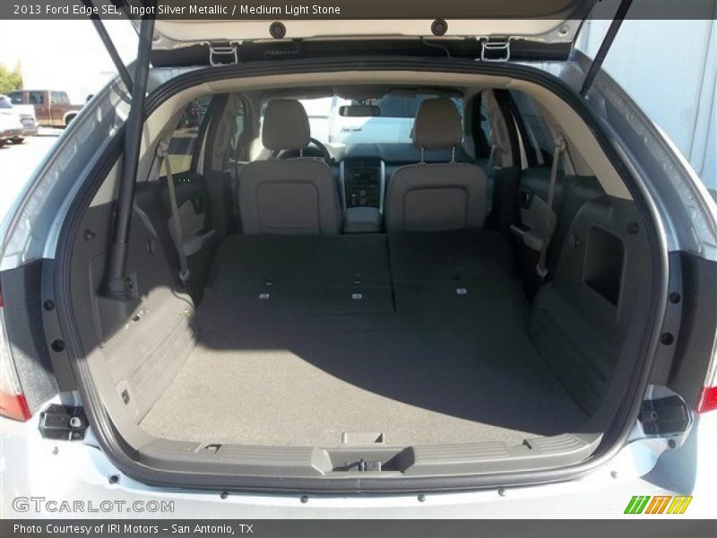 Ingot Silver Metallic / Medium Light Stone 2013 Ford Edge SEL
