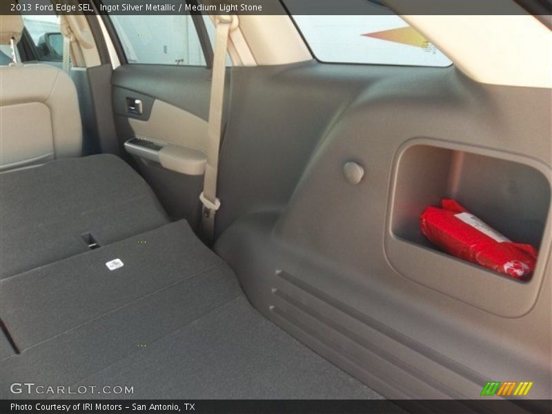 Ingot Silver Metallic / Medium Light Stone 2013 Ford Edge SEL