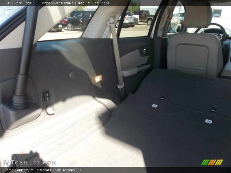 Ingot Silver Metallic / Medium Light Stone 2013 Ford Edge SEL