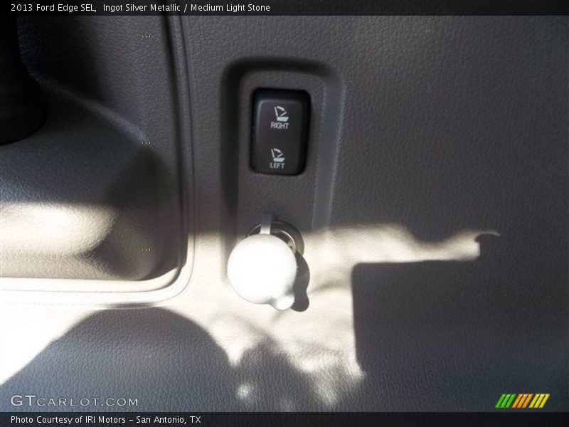 Ingot Silver Metallic / Medium Light Stone 2013 Ford Edge SEL