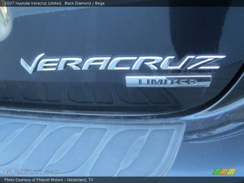 Black Diamond / Beige 2007 Hyundai Veracruz Limited