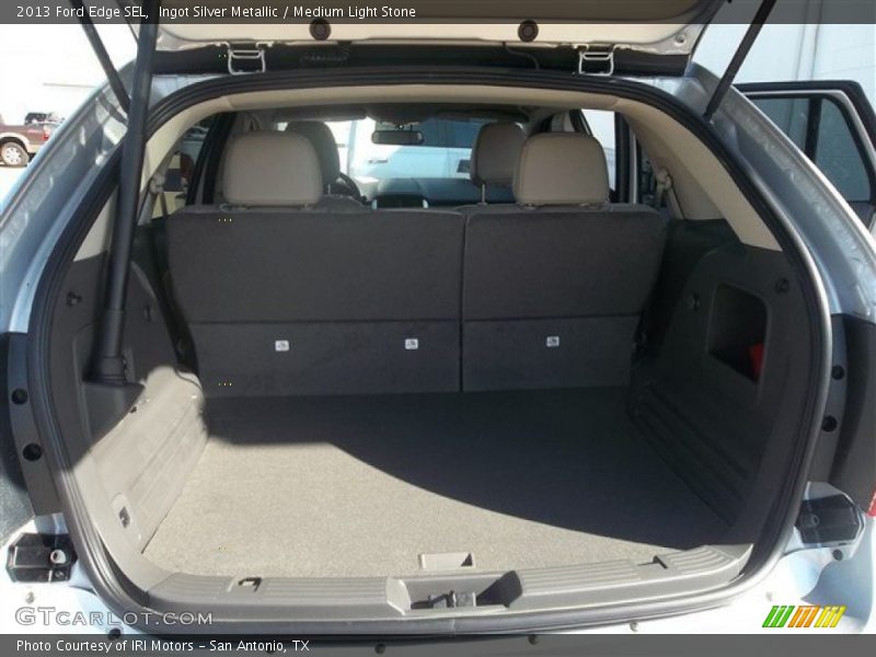 Ingot Silver Metallic / Medium Light Stone 2013 Ford Edge SEL