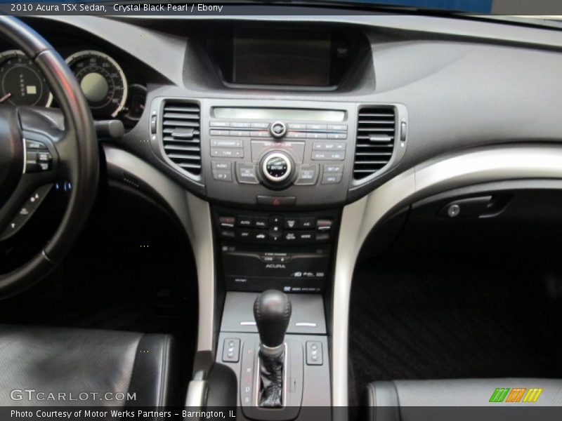 Crystal Black Pearl / Ebony 2010 Acura TSX Sedan