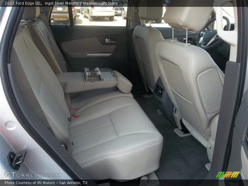 Ingot Silver Metallic / Medium Light Stone 2013 Ford Edge SEL