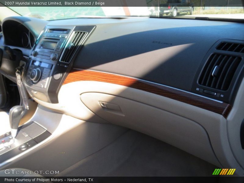 Black Diamond / Beige 2007 Hyundai Veracruz Limited