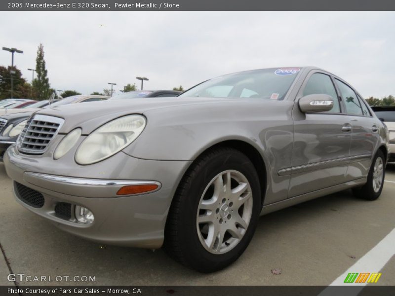 Pewter Metallic / Stone 2005 Mercedes-Benz E 320 Sedan