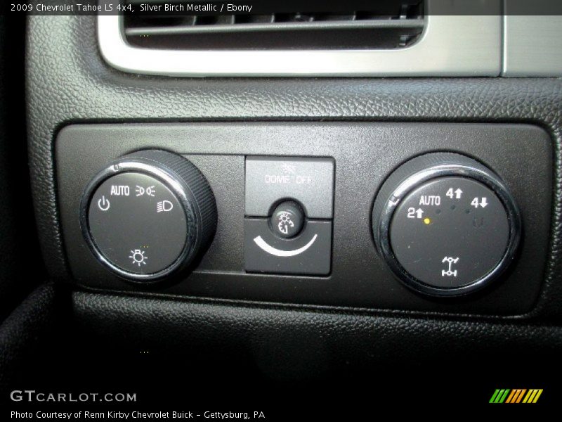Silver Birch Metallic / Ebony 2009 Chevrolet Tahoe LS 4x4