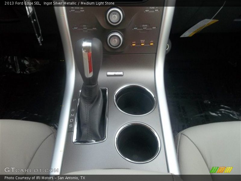 Ingot Silver Metallic / Medium Light Stone 2013 Ford Edge SEL