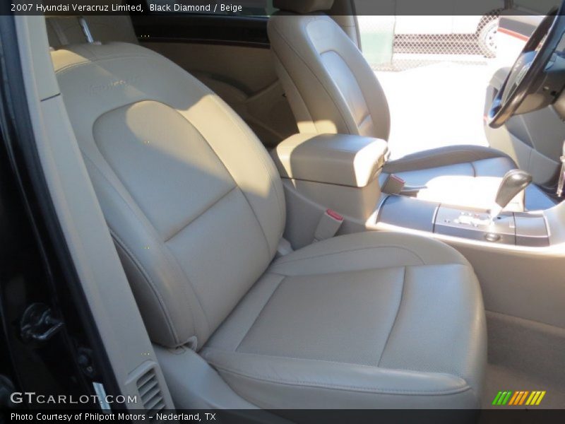 Black Diamond / Beige 2007 Hyundai Veracruz Limited