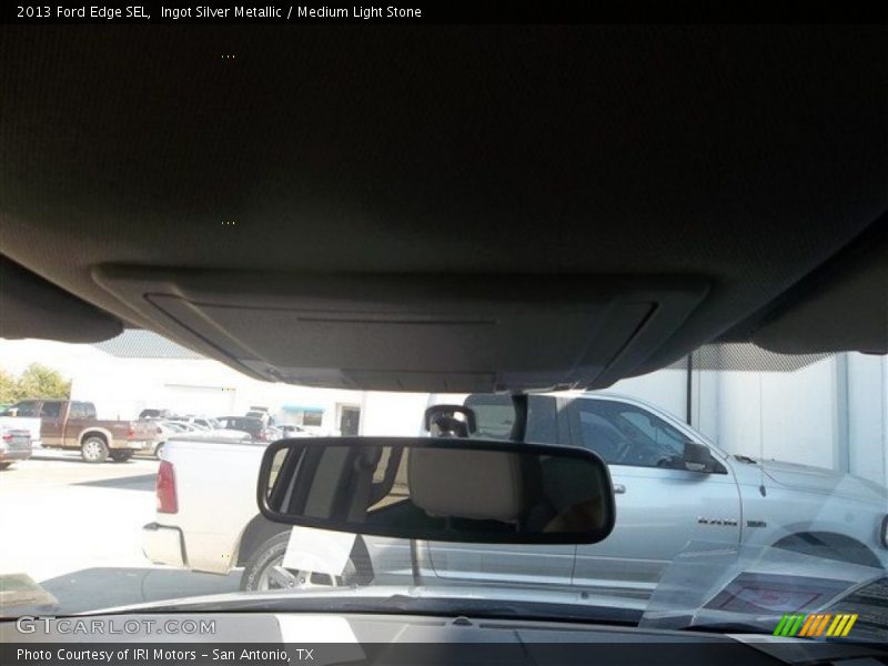 Ingot Silver Metallic / Medium Light Stone 2013 Ford Edge SEL