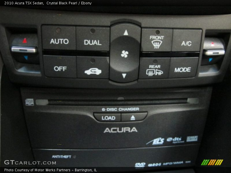 Crystal Black Pearl / Ebony 2010 Acura TSX Sedan