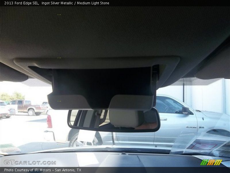 Ingot Silver Metallic / Medium Light Stone 2013 Ford Edge SEL
