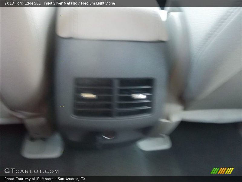 Ingot Silver Metallic / Medium Light Stone 2013 Ford Edge SEL