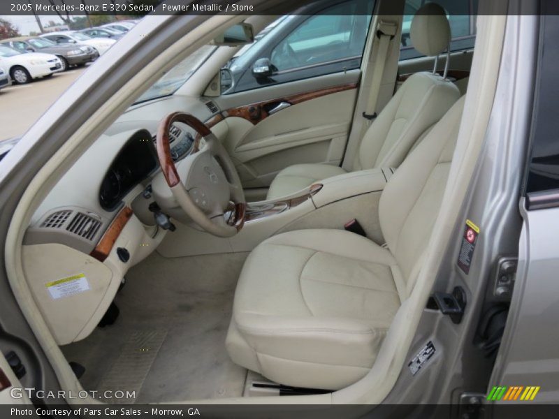 Pewter Metallic / Stone 2005 Mercedes-Benz E 320 Sedan