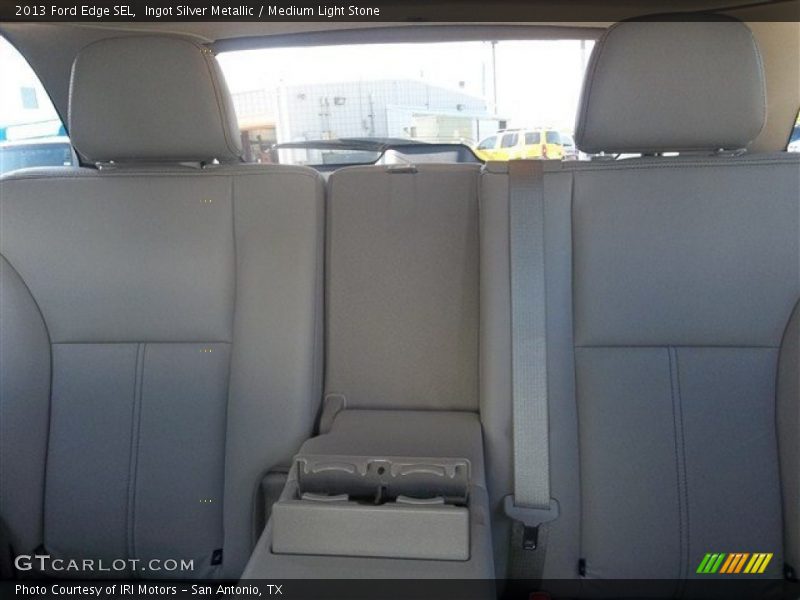 Ingot Silver Metallic / Medium Light Stone 2013 Ford Edge SEL