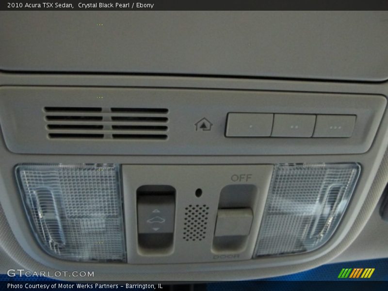 Crystal Black Pearl / Ebony 2010 Acura TSX Sedan